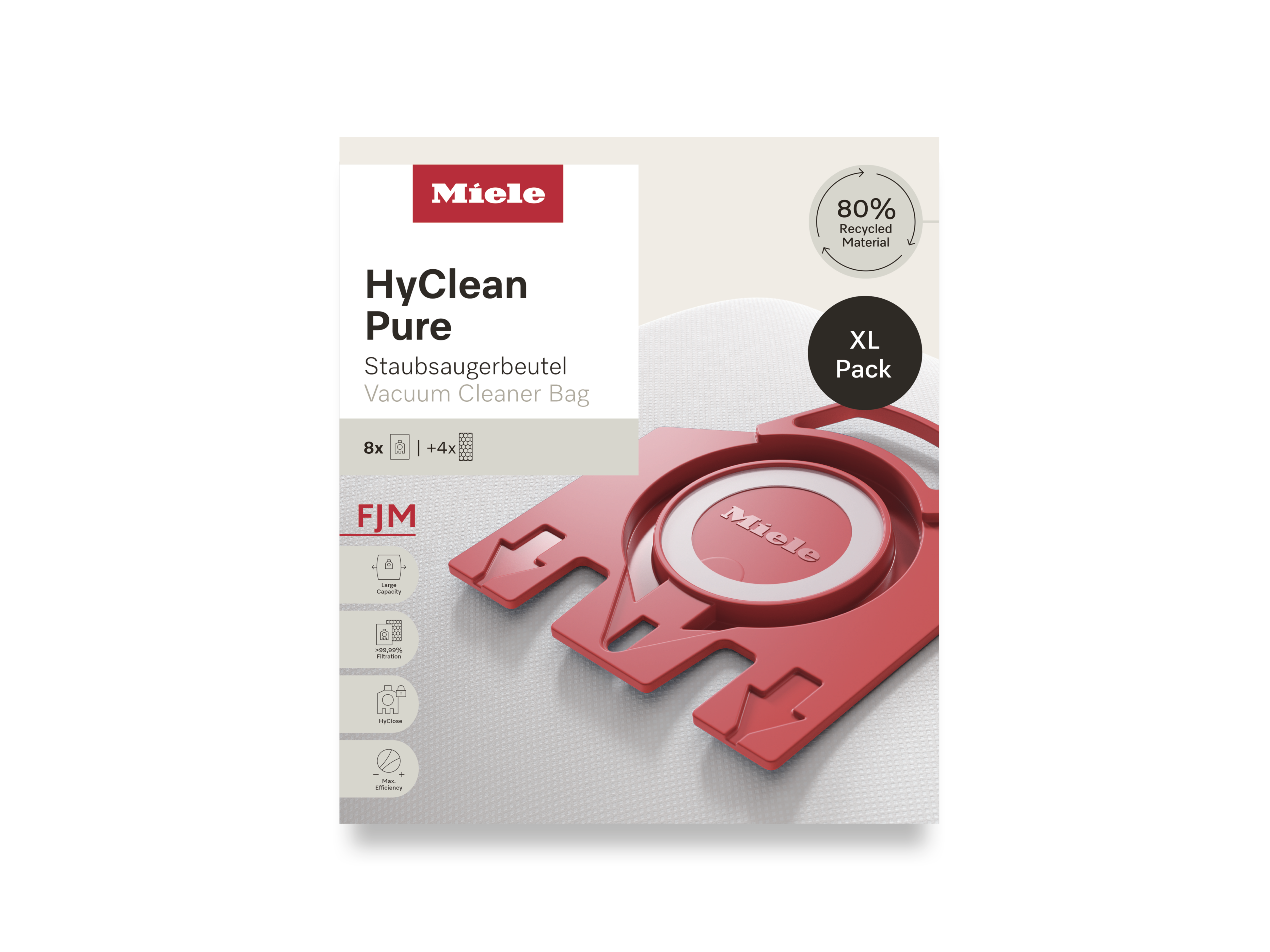 Комплект мешков-пылесборников HyClean Pure FJN XL Miele в официальном магазине Miele в Владивостоке, доставка в пределах Владивостока и России. Артикул 12498160. Лучшие цены, самый большой каталог в России, техника в наличии, быстрая доставка. Комплект мешков-пылесборников HyClean Pure FJN XL Miele купить в Владивостоке | Всегда в наличии! | Артикул 12498160 | Официальный сайт