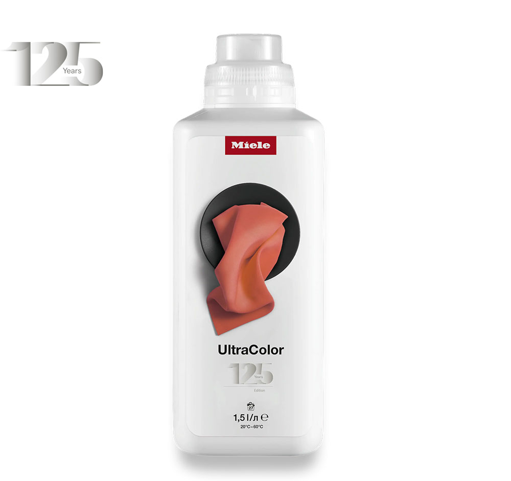 Средство для стирки цветного белья UltraColor Edition125 WA UCJ 1501 L 1,5л Miele в официальном магазине Miele в Владивостоке, доставка в пределах Владивостока и России. Артикул 12514870. Лучшие цены, самый большой каталог в России, техника в наличии, быстрая доставка. Средство для стирки цветного белья UltraColor Edition125 WA UCJ 1501 L 1,5л Miele купить в Владивостоке | Всегда в наличии! | Артикул 12514870 | Официальный сайт