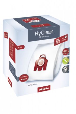 Комплект мешков пылесборников XL FJM HyClean 3D Miele купить в Владивостоке | Всегда в наличии! | Артикул 10455090 | Официальный сайт